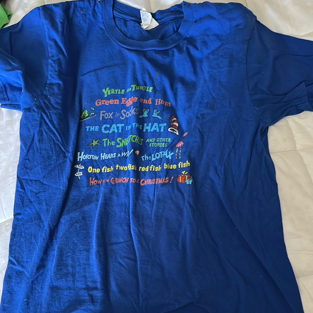 Dr. Seuss Blue Kids T-Shirt